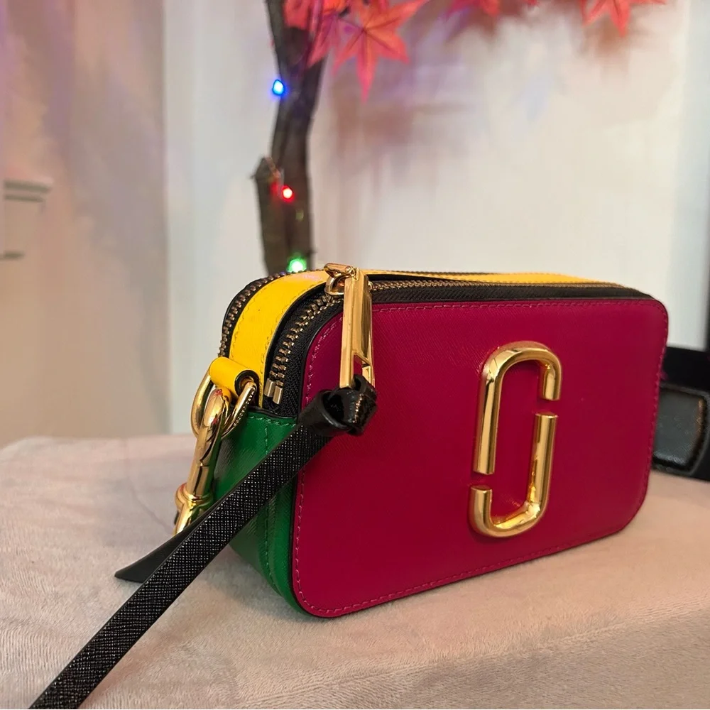 Marc Jacobs multi colored leather Crossbody . Used. - Picture 6 of 8